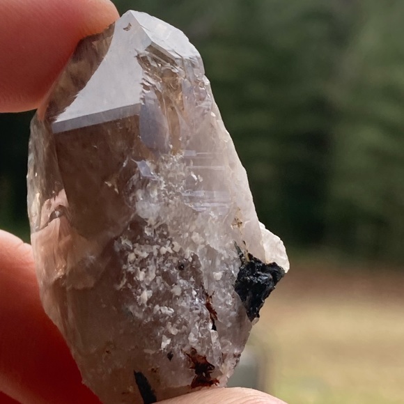 Smoky Quartz with Aegirine from Malawi, South Africa - Picture 13 of 15